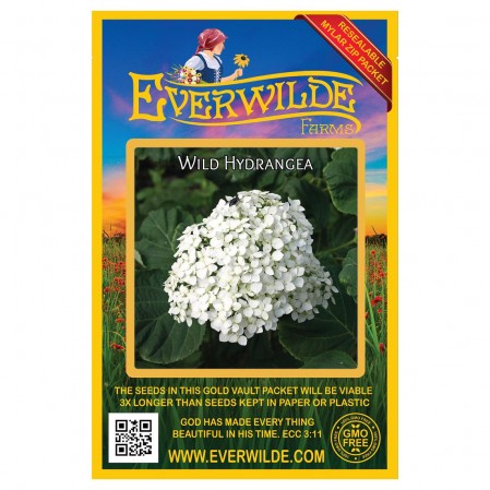 Image of Hydrangea seeds packet