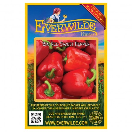 Chinese Giant Red Bell Pepper Seeds - The Plant Good Seed Company