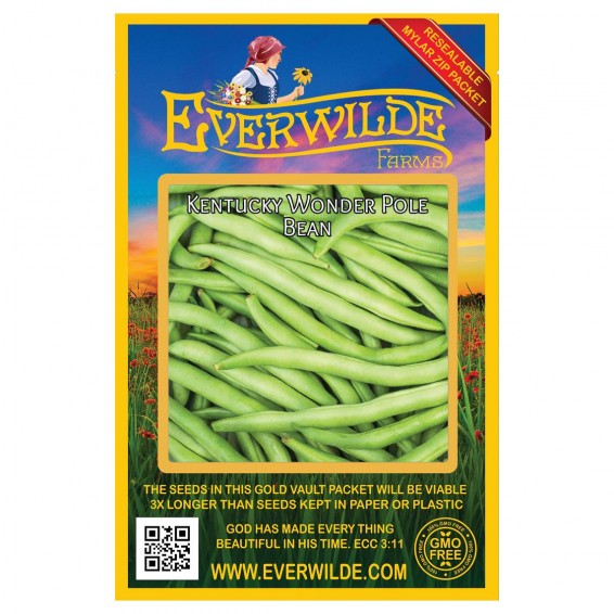 Kentucky Wonder Pole Bean Seeds Kentucky Wonder Garden Beans