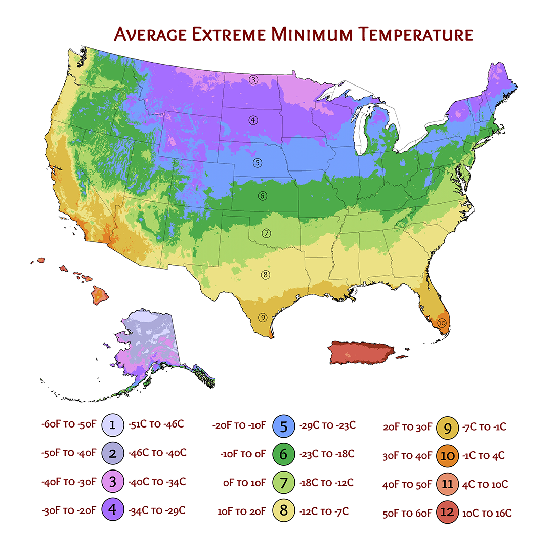 USDA карта России. USDA Zones Plant Hardiness. USDA все растения. Зоны морозостойкости карта на русском.